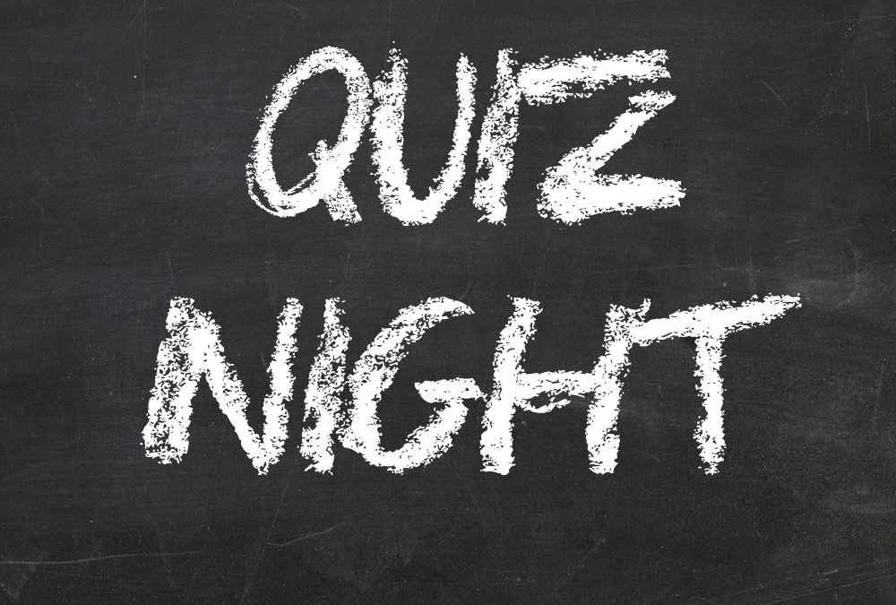 Quiz Night Supper – Friday 13th November