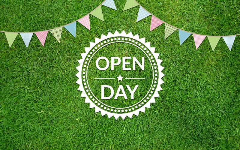 Open day 20th March
